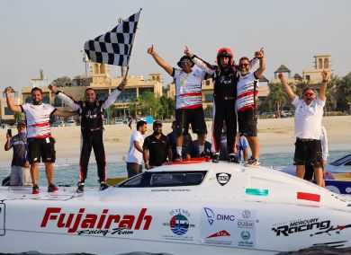 Boat no. 96 wins Dubai GP