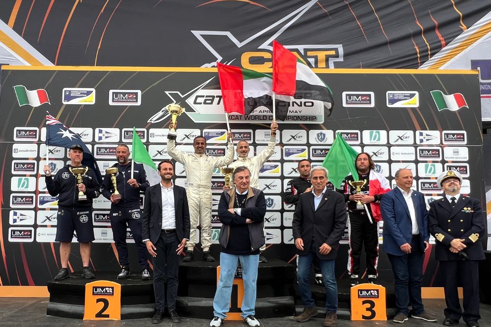 XCAT Pole Position Podium