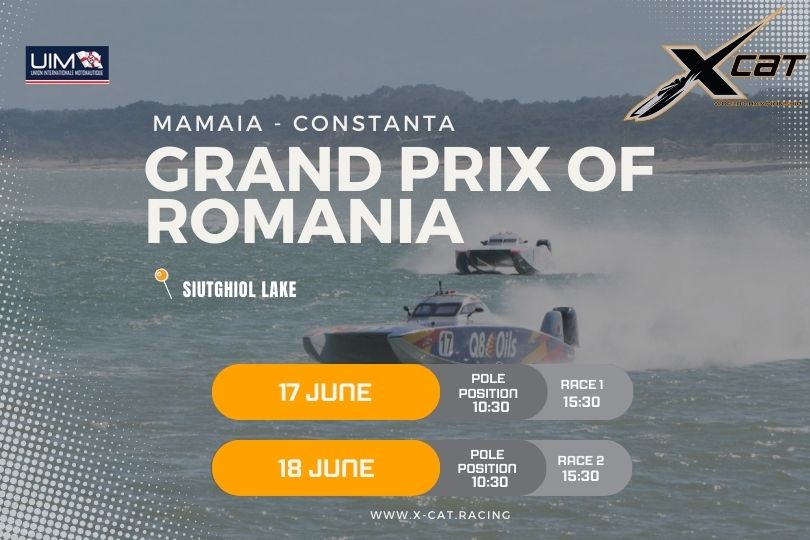 2023 UIM XCAT Grand Prix of Romania - Timetable